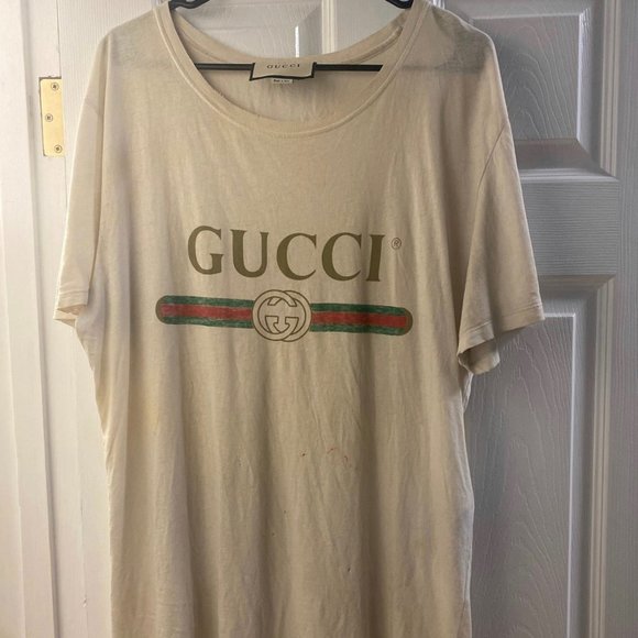 Gucci Logo T-shirt - Picture 1 of 7